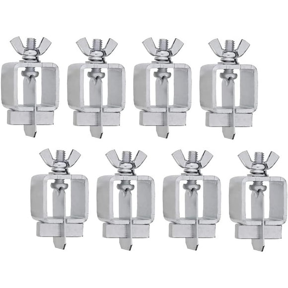 8pcs Petites Pinces de Soudage Bout à Bout Pinces de Panneau pour Bord à Bord de Soudage
