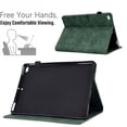 thumbnail image 4 of for iPad mini 1/2/3/4/5th Generation, Premium Luxury PU Leather Cover/Smart Folio with Dual Stand and Auto Sleep/Wake Function Case Cover with Pen Slot & Card Slots for iPad mini 1/2/3/4/5th, Green, 4 of 6