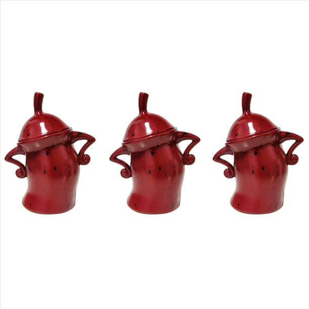 3X Recipiente con Actitud, Divertidos Recipientes Herméticos para Almacenamiento de Cocina, Tanque de Almacenamiento de Alimentos con Tapa Hermética Roja