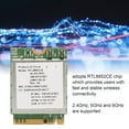 thumbnail image 3 of WiFi 6E  Card, RTL8852CE Chip Triple Band Laptop  Card  For Connection, 3 of 8