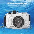 thumbnail image 1 of Camera TG7 Camera Waterproof Case Housing Case for Action Camera Underwater 60m/195ft Diving Protective Case with 52mm Threaded Interface & 67mm Lens Adapter Compatible with, 1 of 7