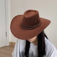 thumbnail image 3 of Sombrero de Vaquero Salvador para Sol Decoración Moda Cosplay Adultos Camping, 3 of 6