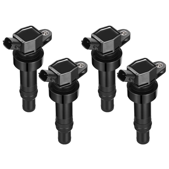 BDFHYK Ignition Coil Pack Set of 4 Compatible with Hyundai 2012-2021 Accent 2012-2017 Veloster Compatible with Kia 2012-2019 Rio Soul 1.6L L4 UF652 C1803