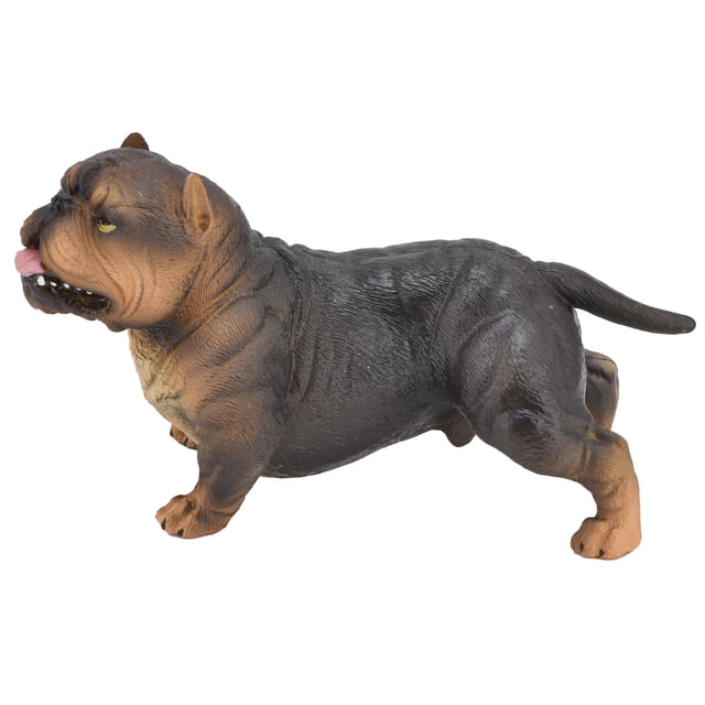 Modèle de Chien, Modèle de Simulation de Chien Bouledogue Figurine de Chien Éducatif Jouets de Collection de Chien Conception Next-Gen