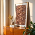 thumbnail image 2 of Rain on Walnut - Photography Water Abstract Nature Minimalist Oak Framed Wall Art Print 12 x 18 inches, 2 of 59