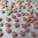 thumbnail image 5 of sweethay 10 piezas de flores artificiales para manualidades, decoración de uñas epoxi, tocados, joyería, adorno artesanal hecho a mano Ropa, zapatos y accesorios Miscelánea gris perla, 5 of 6