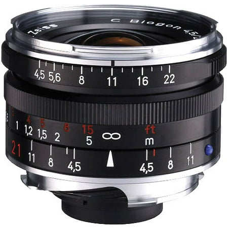 Zeiss 21mm f/4.5 C Biogon T* ZM Lens for M Mount Cameras - Black