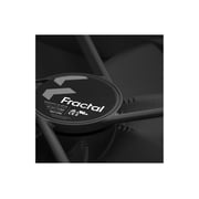 Fractal Design Dynamic X2 PWM GP-18 180 mm High Durability LLS Bearing Black Edition Radiator Optimized Computer Case Fan