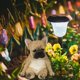 thumbnail image 4 of Estatua de perro, estatua de bulldog francés, escultura de animal de jardín para decoración de jardín, gnomo de césped al aire libre, arte de patio (Take a Dog), 4 of 5