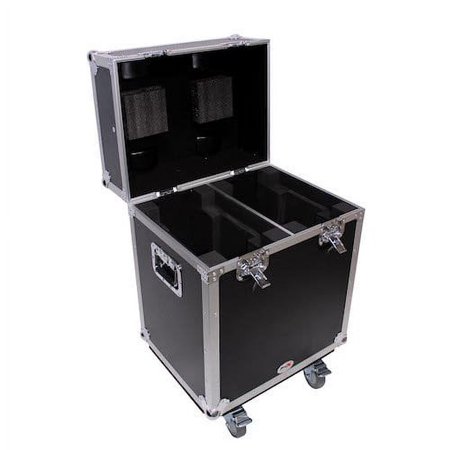 UPC: 0019372407744 | ProX XS-MH140X2W | Dual Moving Head Flight Case