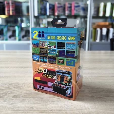300 In 1 Retro Arcade 8 Bit Gaming Console 2 Wireless Joystick Gamepad Portable Mini Famicom Walmart Canada