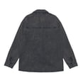thumbnail image 6 of Womens Oversized Jean Jacket Casual Button Up Denim Overshirt Trendy Long Sleeve Denim Jacket Coat, 6 of 8