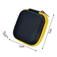 thumbnail image 6 of Pebbuoy Earphone Carrying Case Headphone Bag Zipper Closure EVA Large Capacity Earphone Case Earphone Accessories, 6 of 8