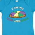 thumbnail image 4 of Inktastic I Am the King Cake Baby Boys or Girls Baby Bodysuit, 4 of 5