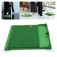 thumbnail image 1 of Golf Hitting Mat with Golf Ball Tray Golf Training Mat with Tee 17" x 20" Golf Matting Swing Mat Turf Grass Golf Mat Golf Accessories 12mm Nylon Grass, 1 of 10