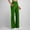 Green, variant on Women's High Waist Stretchy Wide Leg Yoga Pants, Side Pockets for Gym Fitness Wear