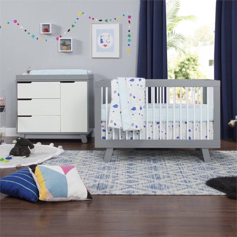 babyletto hudson dresser grey Babyletto
