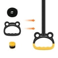 thumbnail image 3 of Kids Gymnastic Rings Fitness Swings Hand Rings Boys Girls Pull-ups Bar Rings Children Gym Rings, 3 of 8