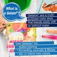 thumbnail image 2 of Lápices de colores en gel para acuarela Faber-Castell Gelatos Brights, 12 colores, 2 of 8