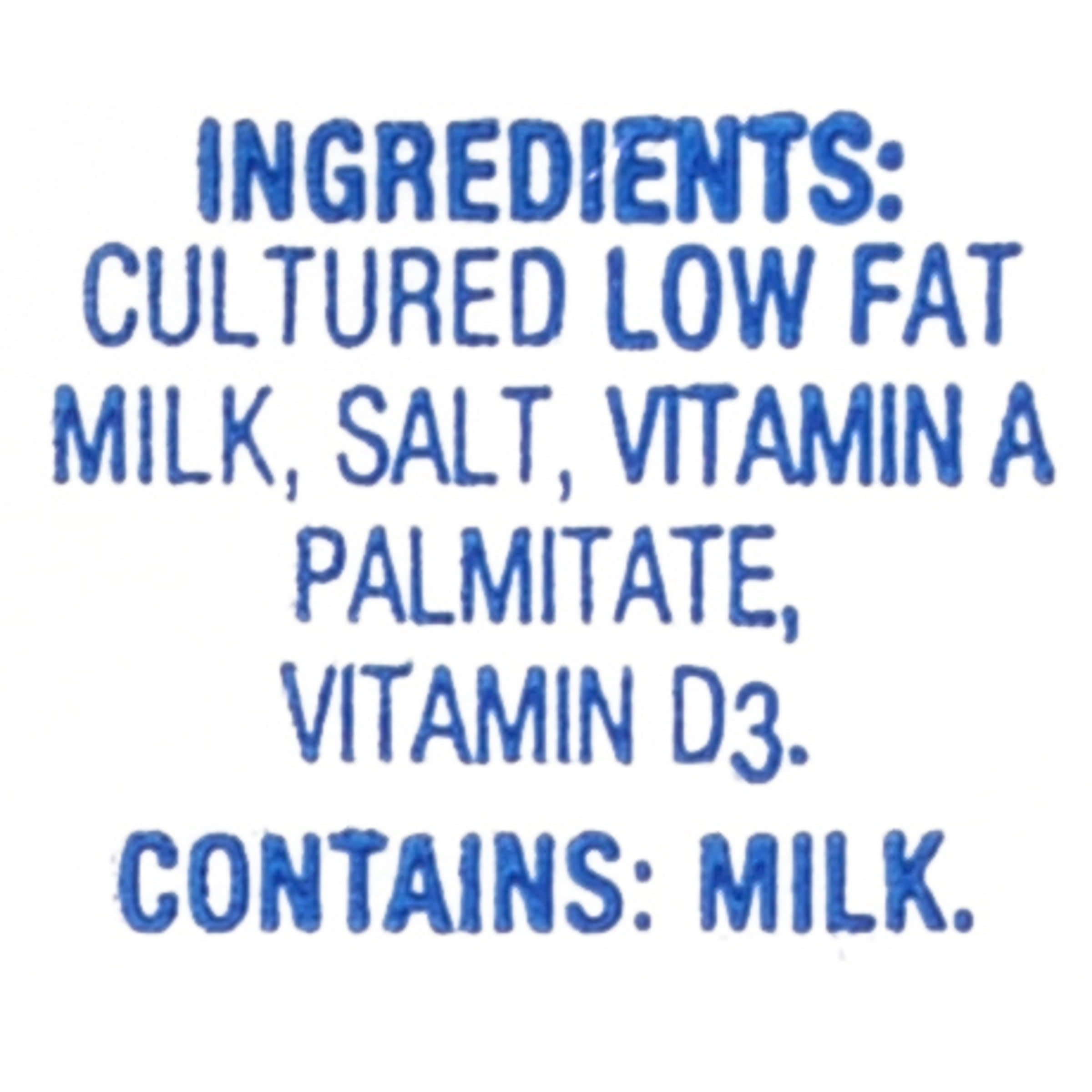 Crystal Creamery Cultured Low Fat Buttermilk, 1 qt