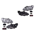 thumbnail image 1 of Par de Faros DEPO Gol 2009 A 2013 Volkswagen Fondo negro, 1 of 4