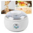 thumbnail image 5 of Yogurt Natto Machine,1.5L 15W 110V Stainless Steel Household Electric Intelligent Time Control,LCD Display Yoghurt Maker Rice Wine Natto Cuisine Container, 5 of 6