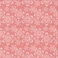 thumbnail image 1 of Ahgly Company Indoor Square Patterned Flamingo Pink Area Rugs, 4' Square, 1 of 6