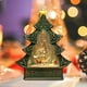 thumbnail image 3 of Caja de música giratoria con forma de árbol de Navidad creativo para decoración de interiores y hogar para niños y niñas. Pequeño pueblo, 3 of 7