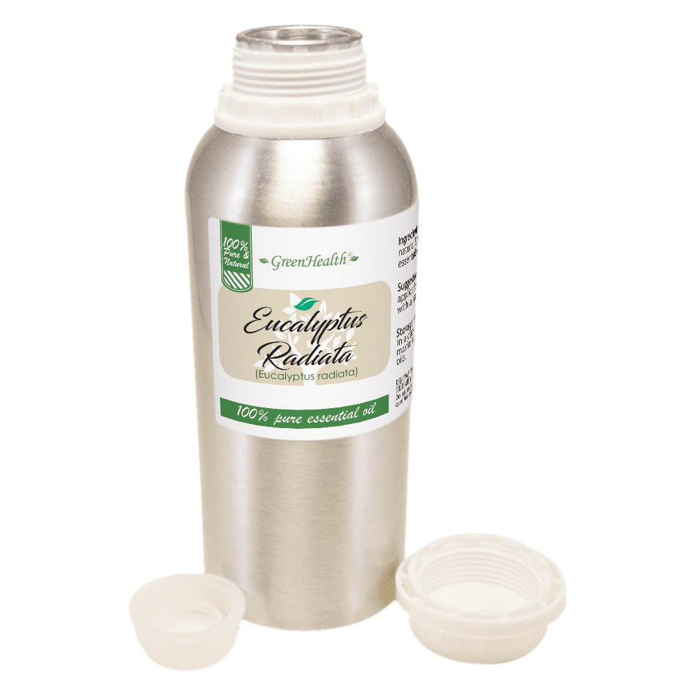 Eucalyptus Radiata Essential Oil - 8 fl oz - Aluminum Bottle w/ Locking Cap
