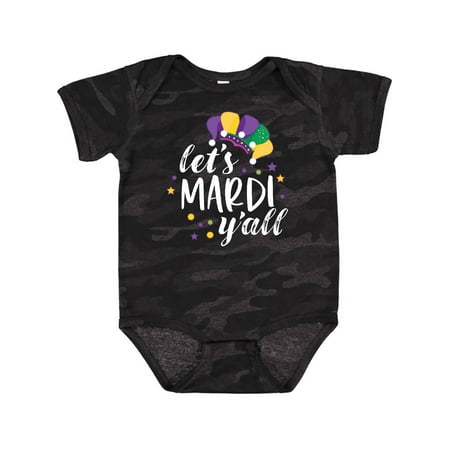 

Inktastic Mardi Gras Let s Mardi Y all with Jester Hat Gift Baby Boy or Baby Girl Bodysuit