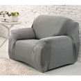 thumbnail image 2 of Gray Stretch Polyester Sofa Armchair Cover Decor Living Room Dustproof Sofa Covers And Protector, 2 of 5