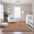 thumbnail image 6 of Addison Rugs Mayfield Premium Machine Washable Transitional Stripes Pewter Rectangle Rug, 9' x 12', 6 of 6