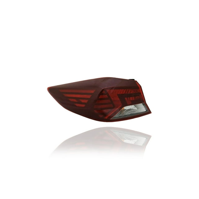 Tail Light Assembly - Compatible/Replacement for '19-20 Hyundai Elantra Sedan SE/SEL/Value/Eco (USA Built) - Outer On Body Halogen - Left Hand - Driver - 92401F3500
