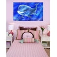 thumbnail image 2 of Wallhogs Whales Wall Mural, 2 of 2