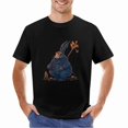 thumbnail image 3 of Orange Rabbit T-shirt Illustration Art T-shirt Art Trendy shirt Cute rabbit shirt, 3 of 5