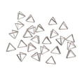 thumbnail image 4 of Name Card Clips, Triangular Shape Exquisite Workmanship Simple Stylish Card Clip Holder  for Office for File Classification for Home Rose Gold,Silver, 4 of 7