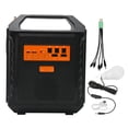 thumbnail image 1 of Altavoz Solar Bluetooth multifunción sonido estéreo de graves mejorados Radio FM Altavoz inalámbrico portátil para viajes al aire libre, 1 of 1