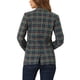 thumbnail image 3 of BLAZERS CHIC PARA MUJERES INSPIRE Con Solapa Notch de Manga Larga y Un Botón, Blazer de Cuadros Verde Azul M, 3 of 6