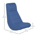 thumbnail image 2 of Soft Video Rocker - Rocking stool - ergonomic - polyurethane - navy, 2 of 6
