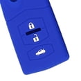 thumbnail image 3 of S SERENABLE Replacement Silicone Car 3Buttons Key cartridge case Cover For Mazda M2 M3 Blue, 3 of 8