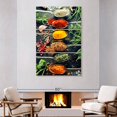 thumbnail image 2 of Elephant Stock Spoons Of Spices Wall Art - Vertical Multi Panel Canvas - Kitchen Wall Decor - Food And Drink Multi Panel - Orange And Green Decor - 48" x 74", 2 of 8