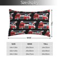 thumbnail image 2 of Cauagu Fire and Rescue Truck Print Pillow Covers with Envelope Closure,1PC Pillow Cases Decorative Pillow Case for Bed & Couch, Pillows Not Included-20"x30", 2 of 6
