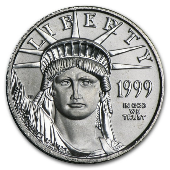 1999 1/10 oz American Platinum Eagle BU