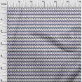 thumbnail image 2 of oneOone Cotton Flex Fabric Chevron Ikat Print Fabric By Yard 40 Inch Wide, 2 of 4