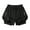 Black1, variant on Men Swim Shorts Slim Fit Double Layers Quick Dry Conservative Breathable Swimming Drawstring Elastic Waist Swimming Trunks Water Sports Jogging Shorts