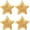 Gold-4, variant on Greenidea 4 Pcs Christmas Star Ornaments for Christmas Decorations,Star Ornaments for Christmas Tree Decorations, Hanging Resin Star Christmas Ornaments