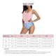 thumbnail image 5 of Traje de Baño de Dos Piezas para Mujer Tankini con Cuello en U Y Estampado de Blusa Ropa de Playa Pantalones Cortos ANGGREK Otros, 5 of 7