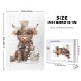 thumbnail image 4 of Naloa C Custom Puzzles Personalized Puzzle 1000 Pieces from Photo Custom Jigsaw Puzzle for Wedding, Graduation, (29.5×19.7in, Vertical), 4 of 9