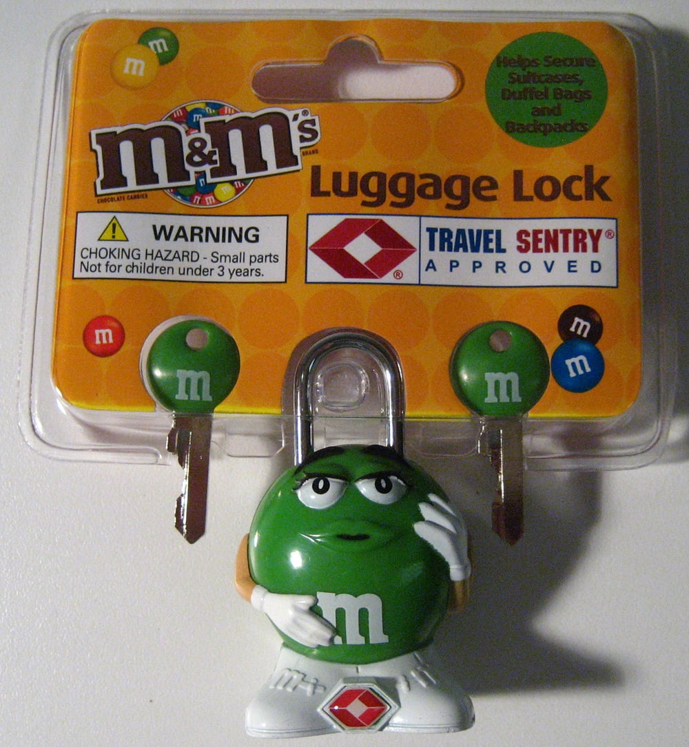 m&m luggage lock