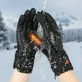 thumbnail image 3 of Gumesh Rechargeable Heated Gloves with Battery Pack, Adjustable 3-Level Smart Heating for Men & Women, Waterproof Thermal Five-Finger Design for Skiing, Hiking & Winter Sports, 3 of 4